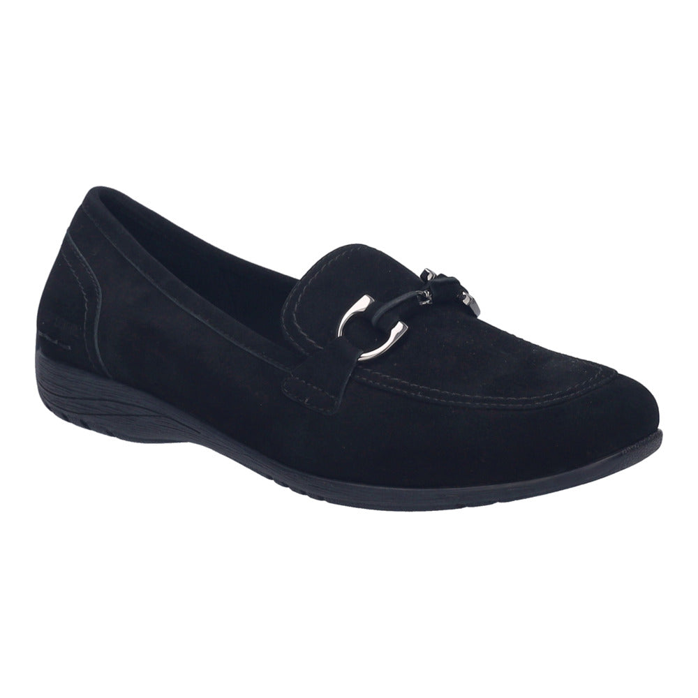 Fenja 34 | Women's Padded Suede Loafer Flat | JOSEF SEIBEL