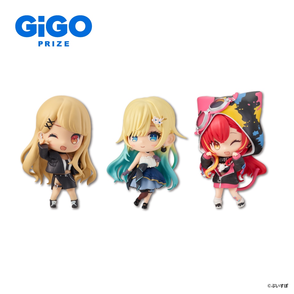GIGO限定 ぶいすぽっ！デフォルメフィギュア4点セット【未開封品】