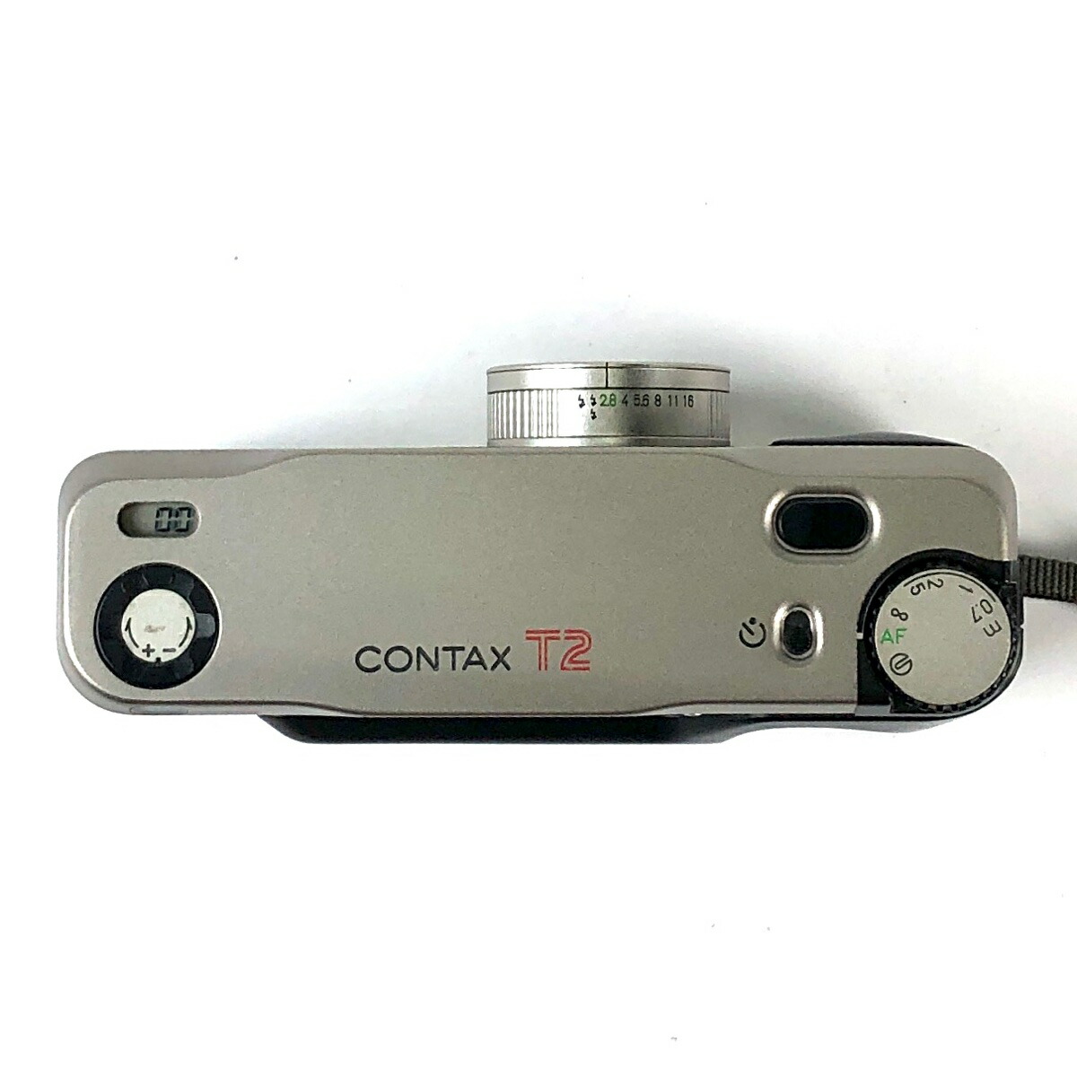 動作確認済】 Contax T2 D T2D チタン シルバー フィルムカメラ 楽天