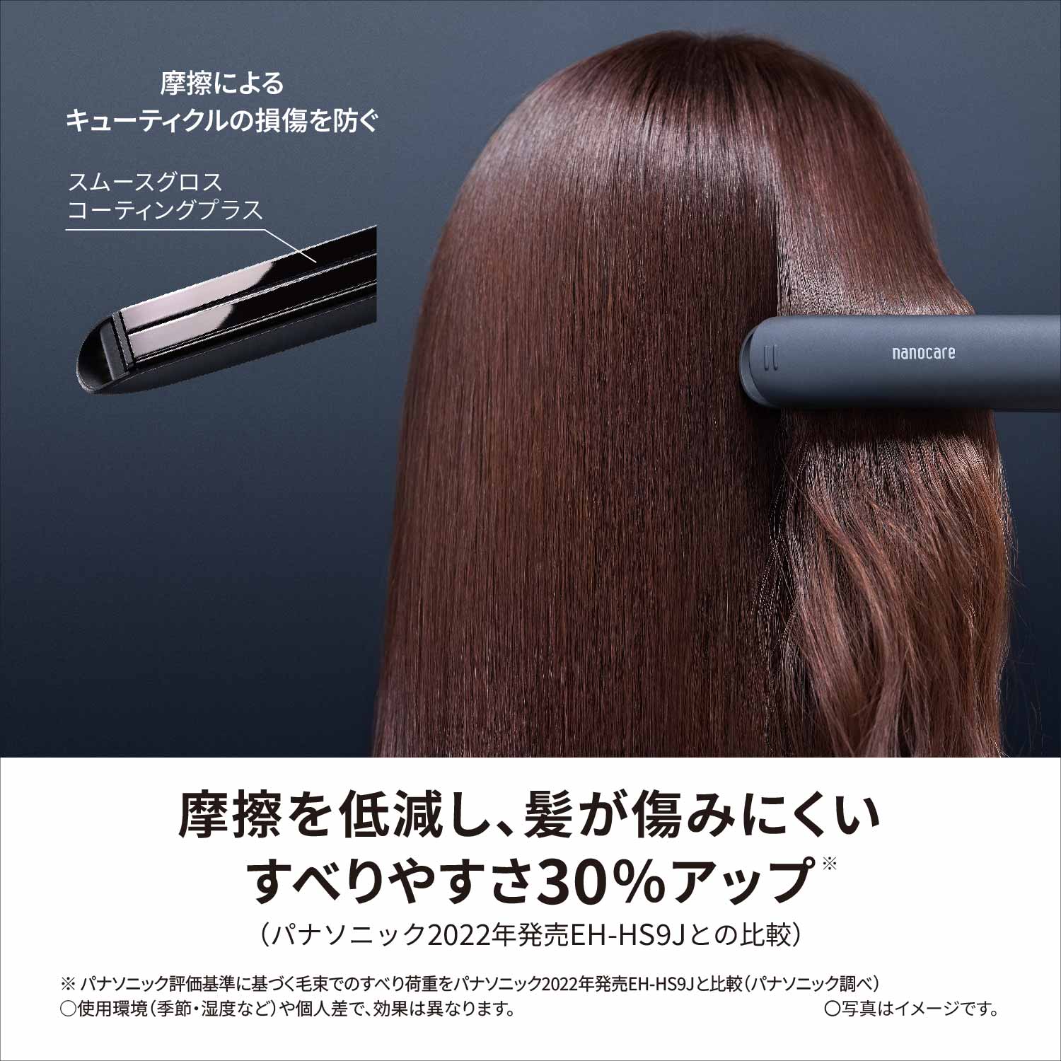楽天市場】【公式店】パナソニック ストレートアイロン ナノケア