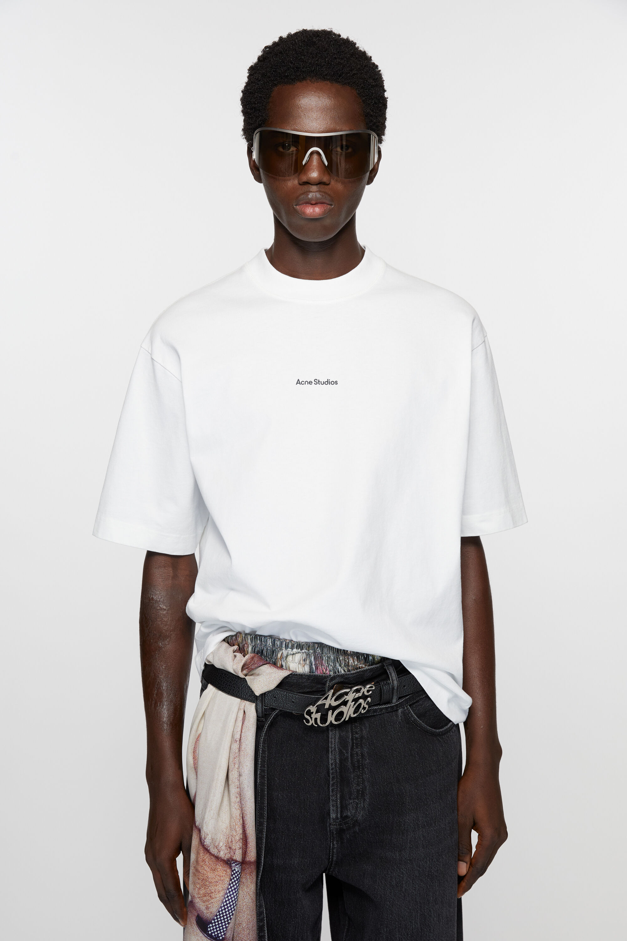 Acne Studios - Logo t-shirt - Optic White
