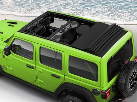新色を採用】ジープ・ラングラー パワートップ装備の限定車『モヒート