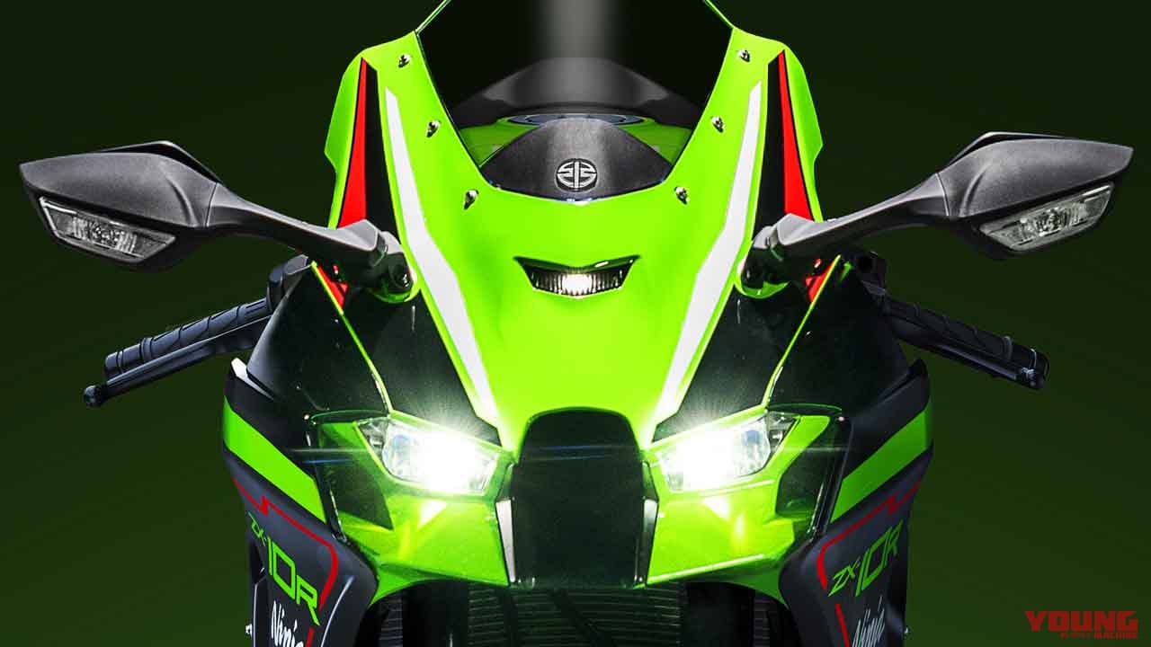 V6王者の新しい顔！ カワサキ新型「ニンジャZX-10R/RR」国内正式発表