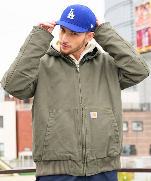 90s カーハート Carhartt アクティブダックジャケット オリーブ 深緑