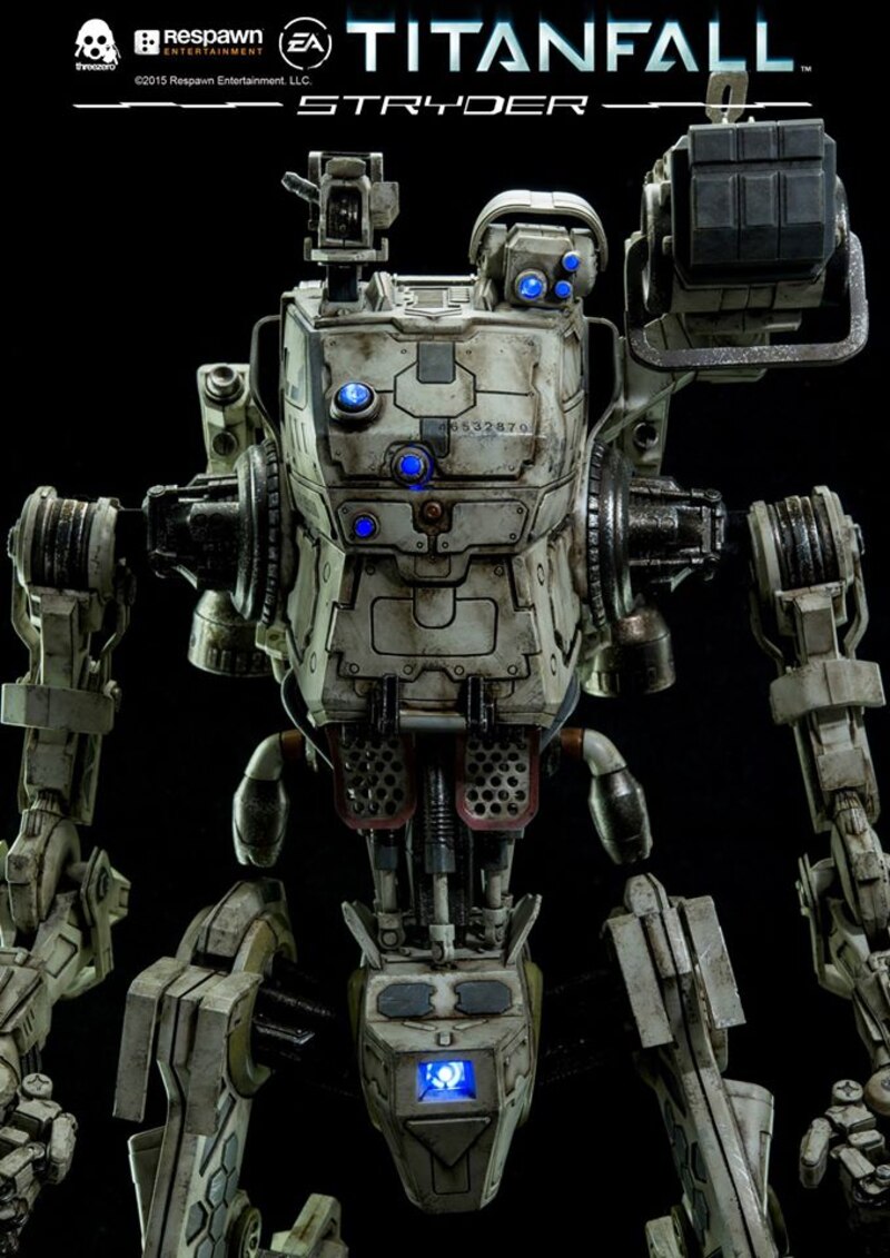 1/12th Titanfall Stryder Pilot Revealed From Threezero - ToyNewsI.com