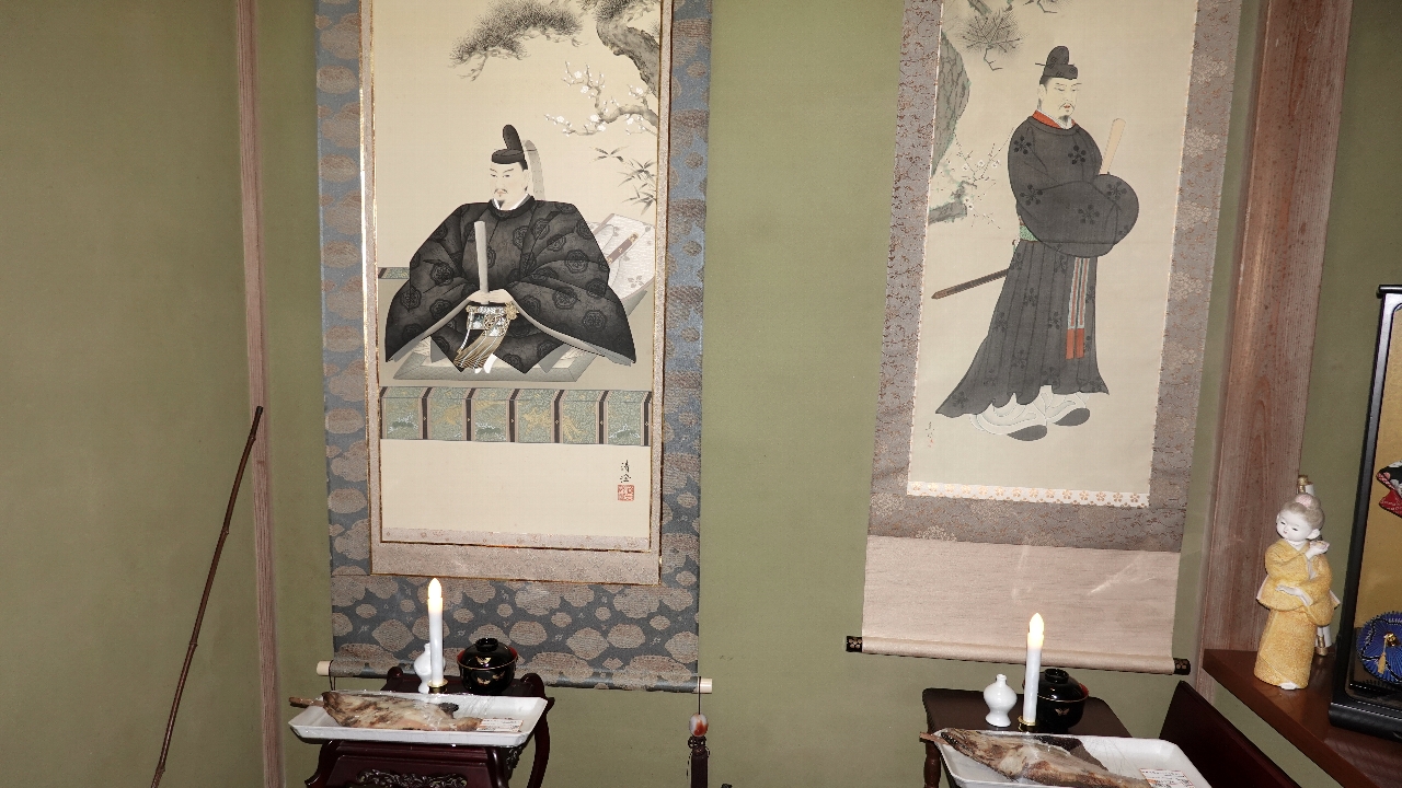 一月早く福井で天神講、掛け軸飾りカレイ食べる | 風のつれづれ