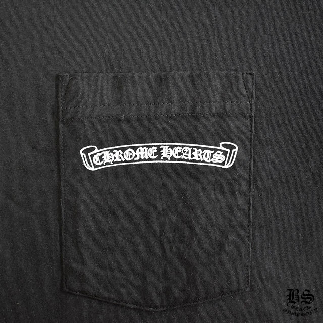 クロムハーツTシャツオレンジセメタリークロスブラック|クロムハーツ