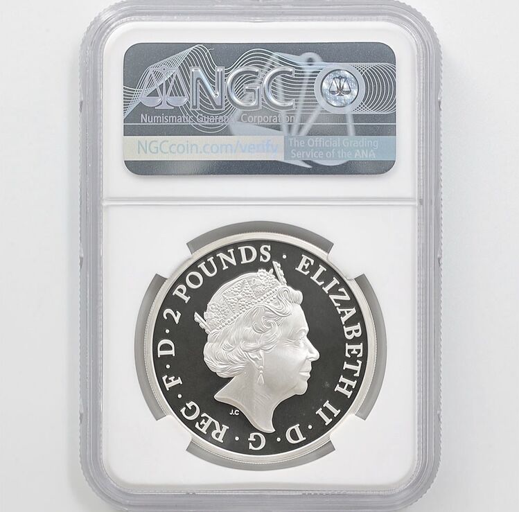 NGC鑑定69】 ロイヤルミント クイーンズビースト エドワード3世の