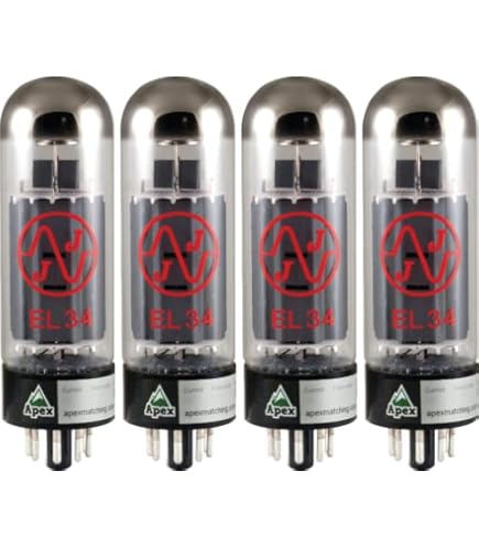 Amazon.com: 6L6GC Power Vacuum Tube, Matched Quad : Musical