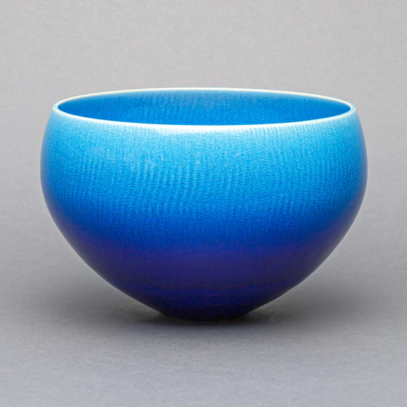 木村芳郎 碧釉 青釉 盃 酒器 ぐい呑猪口 共箱 伝統陶芸作家 骨董 美術