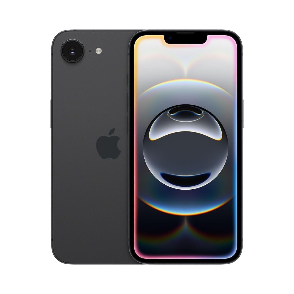 Amazon.com: Apple iPhone 16e, 256GB, eSIM, Black - Unlocked