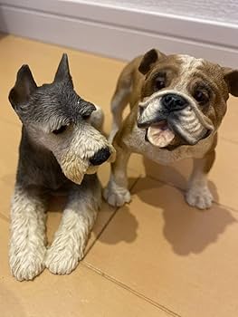 Amazon.co.jp: 置物 犬 カスターニャ まとめて 刻印 アンティーク