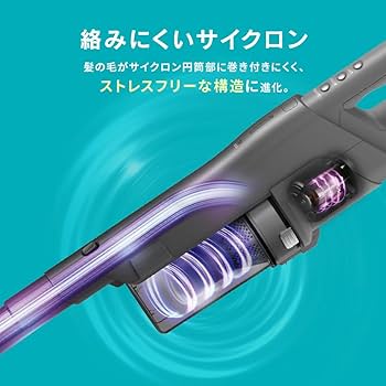 Amazon.co.jp: アイリスオーヤマ コードレス掃除機 SUUZE サイクロン式