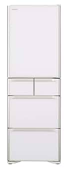 左開き/正常動作品】HITACHI 5ドア冷蔵庫 R-S4000HL ホワイト 401L