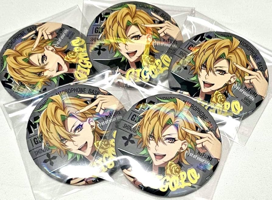 ヒプノシスマイク ヒプマイ flava2 缶バッジ 伊弉冉一二三④