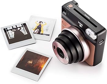 Amazon | Fujifilm Instax SQUARE SQ6 (Blush Gold) | インスタント