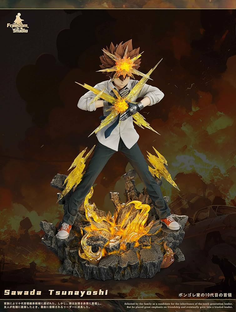 家庭教師ヒットマンREBORN! 沢田綱吉 ガレージキット ガレキ