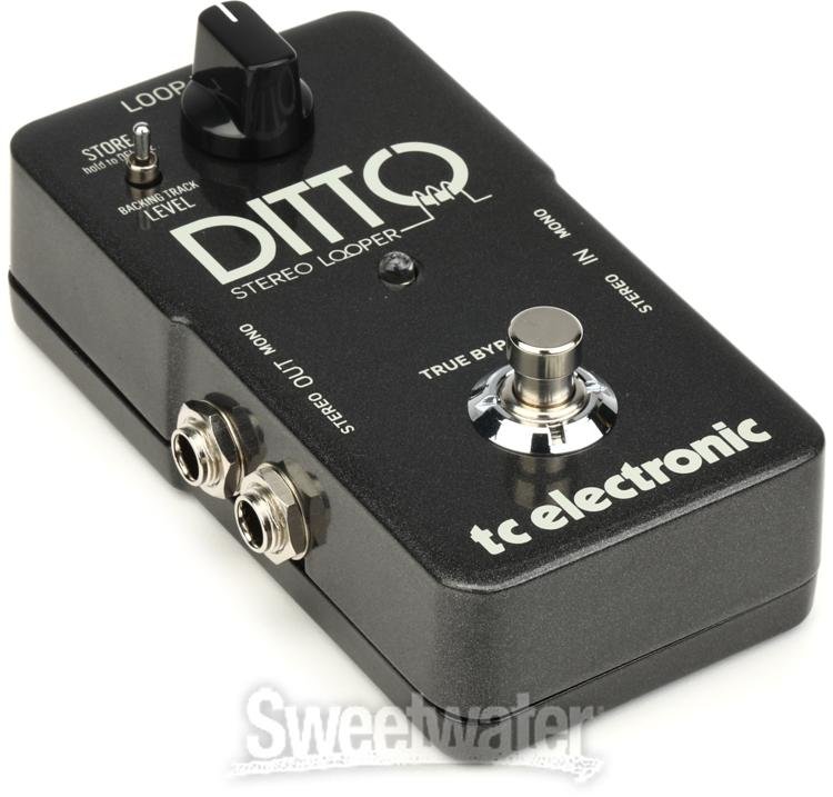 TC Electronic Ditto Stereo Looper Pedal | Sweetwater