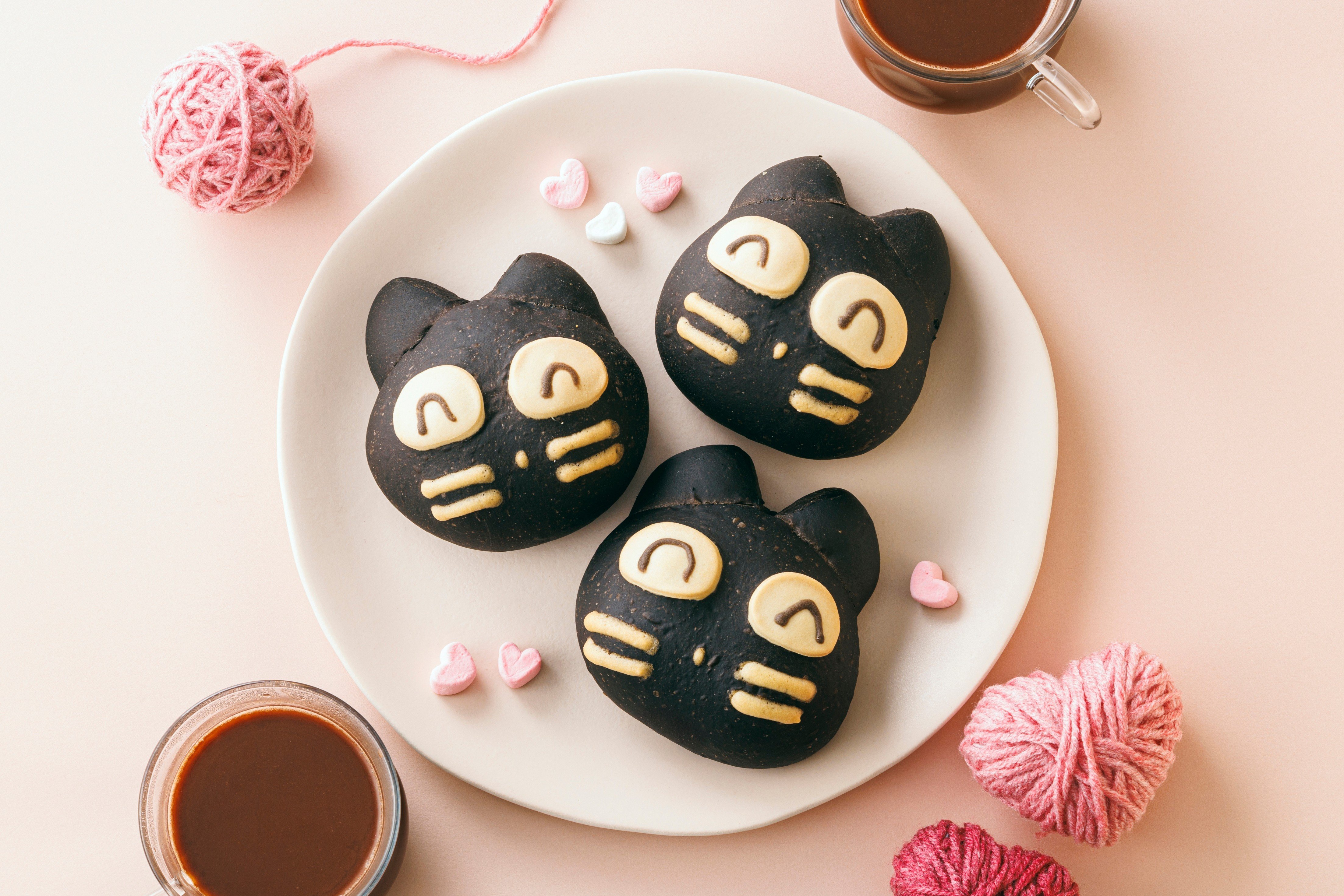 木村屋總本店】＜新商品＞2月22日“猫の日”にぴったりの動物パン「ねこ