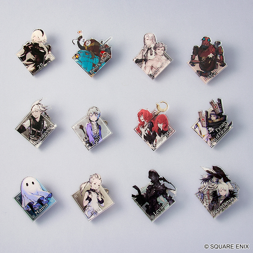 NieR Series アクリルバッジコレクション Vol. 1 12個入りBOX