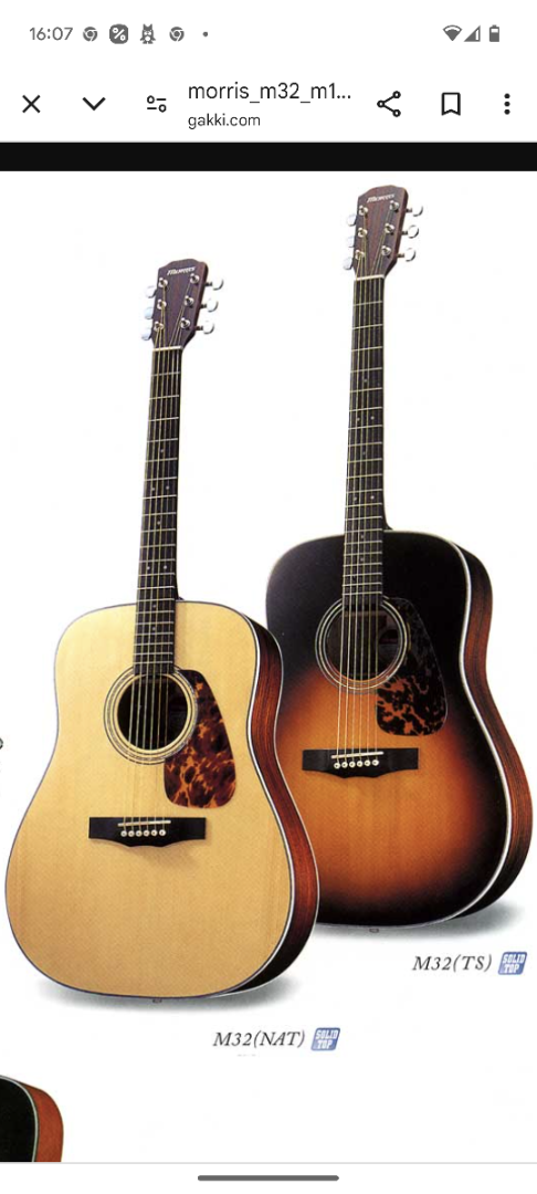 モーリス アコースティックギター morris m-351 natの通販 MORRIS