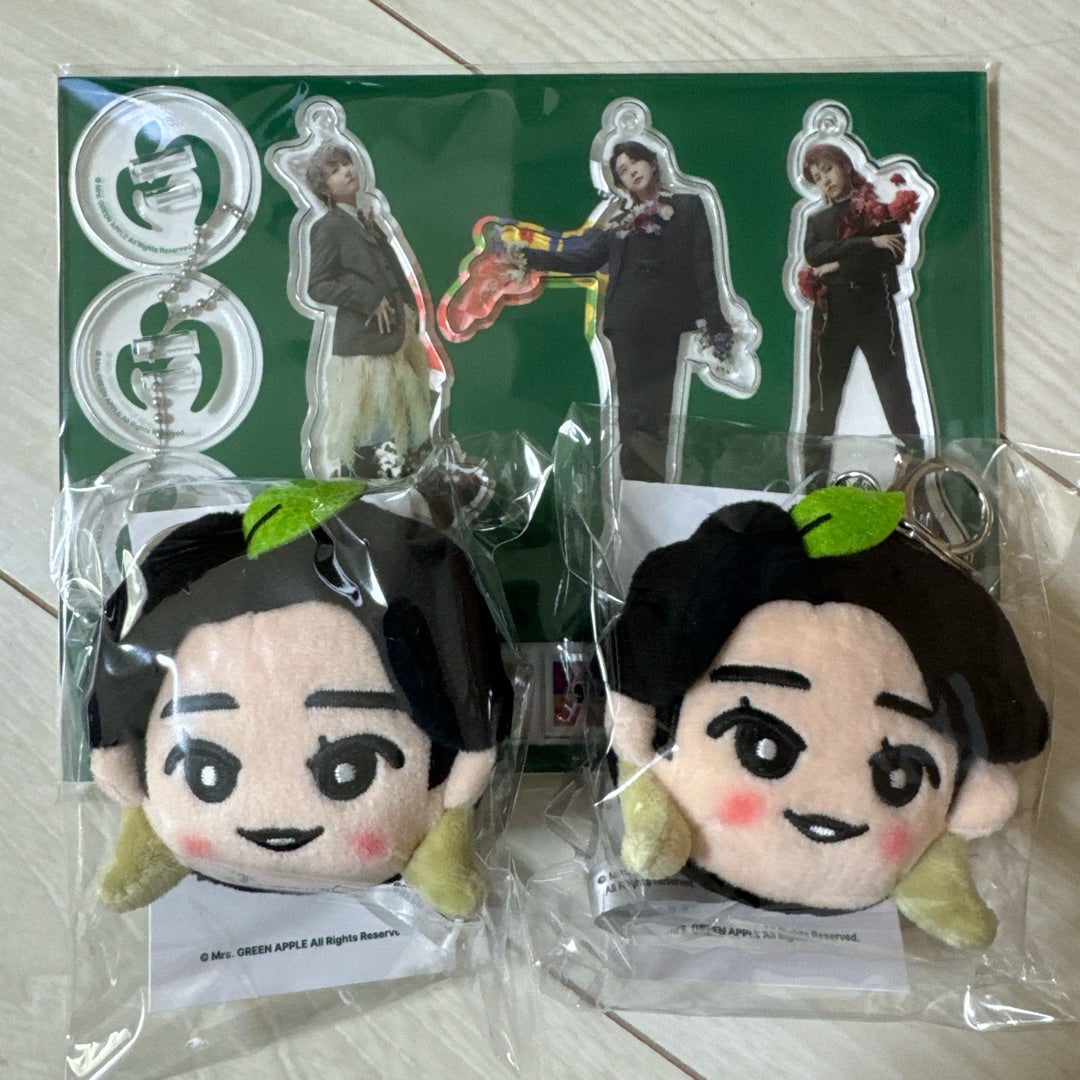 Mrs. GreenApple ミセス ソウルコン ぬいぐるみキーリング大森 Mrs