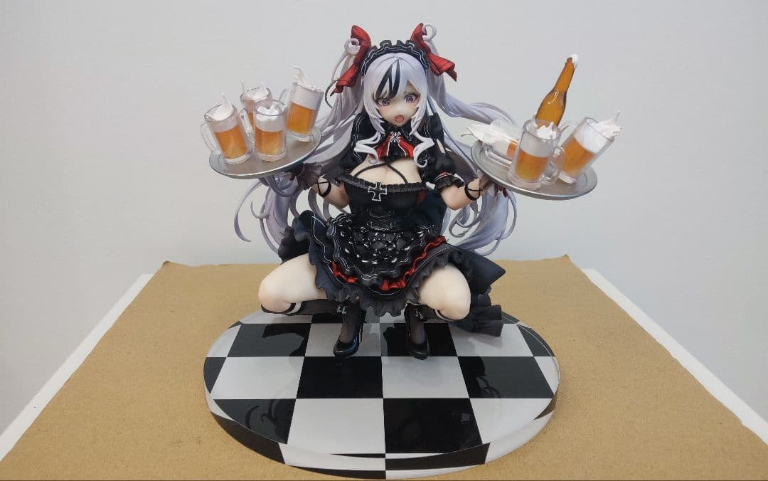 アズールレーン エルベ 見せ場訪れず? フィギュア 1/7スケールフィギュア アズールレーン エルベ 見せ場訪れず