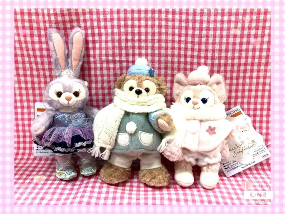 ♡ダンシングスノーフレークス♡ダッフィー♡ステラルー♡リーナベル♡タグ値札付き♡ ♡ダンシングスノーフレークス♡ダッフィー ステラルー リーナベル