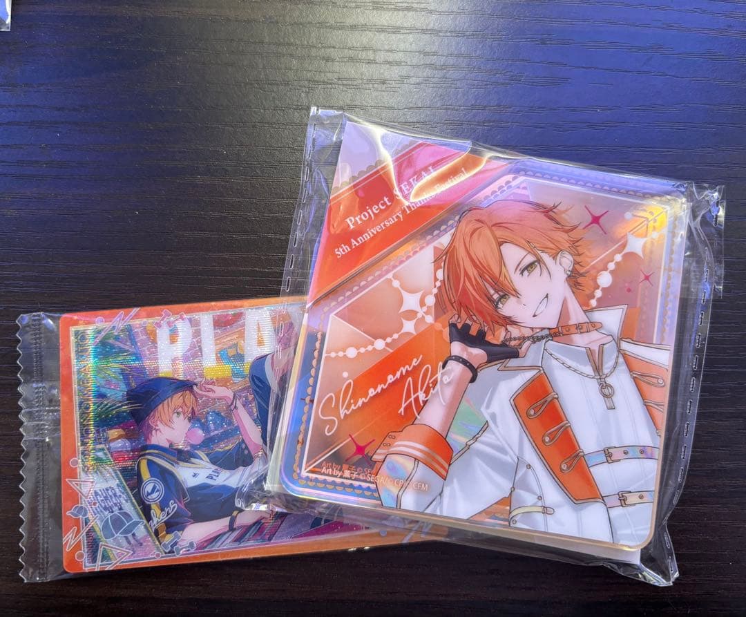 プロセカ東雲彰人 5th感謝祭 ダイヤ型オーロラアクリルブロック - メルカリ