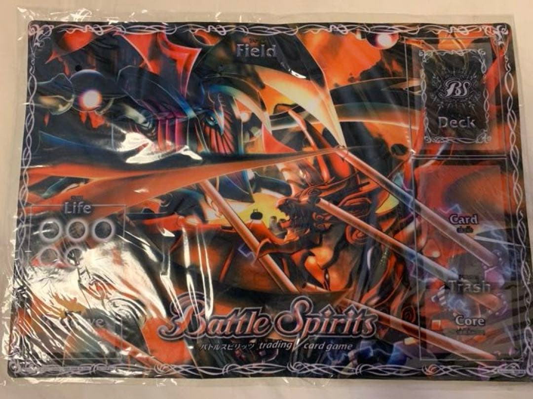 バトスピ プレイマット　聖皇ジークフリーデン　大甲帝デスタウロス 海外版 バトルスピリッツ 大甲帝デスタウロス バトルスピリッツ 入手