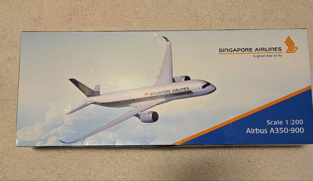【新品未使用】モデルプレーン A350-900 シンガポール航空 Amazon.co.jp: 航空機 1:200 スケール A350-900 シンガポール航空