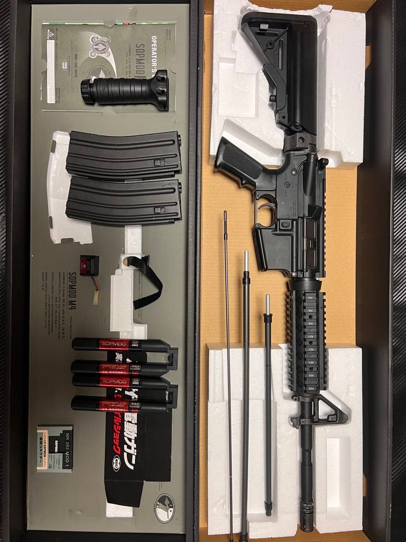 最終値下げ　次世代電動ガン SOPMOD M4 東京マルイ 東京マルイ 次世代電動ガン ソップモッドm4 sopmod m4 最終値下げ