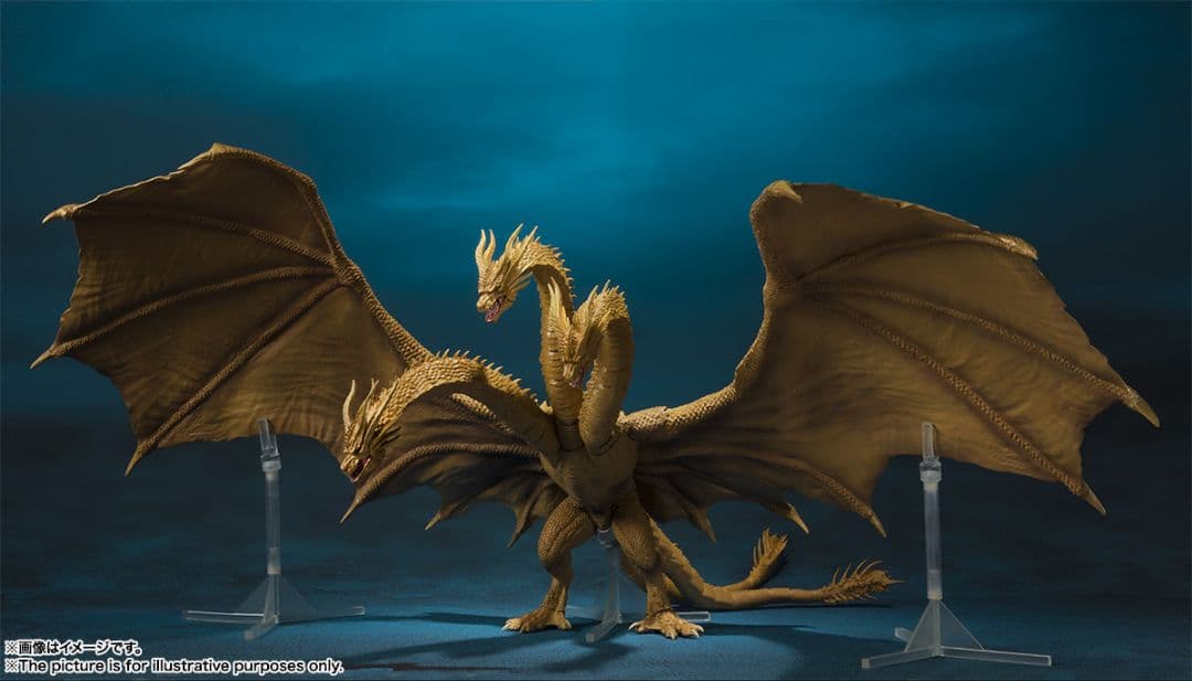 S.H.MonsterArts キングギドラ（2019)　新品未開封「箱難有」