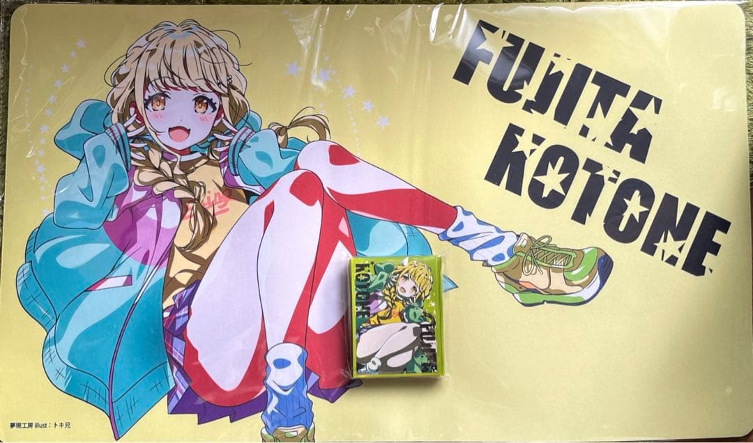 【ラバーマット/スリーブ】 藤田ことね セット【未開封】 藤田ことね ラバーマット TSUTAYA 学園アイドルマスター 学マス - メルカリ