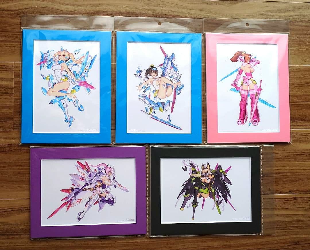 コトブキヤくじ メガミデバイス 朱羅カスタマイズ フルコンプリートセット