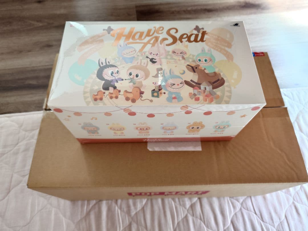 LABUBU POP MART Have A Seatぬいぐるみセット1アソート