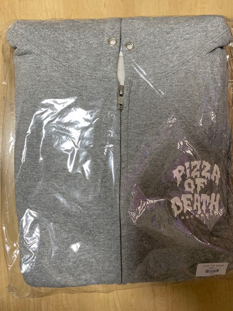 新品　PIZZA ZIP HOODIE GRAY-L Workwear Zip-up Hoodie Sweatshirt - Grey | Levi's® US