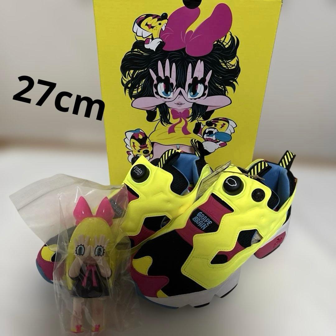 Reebok GRAPE BRAIN SNKRDUNK にぎるちゃん ソフビ Reebok x GRAPE BRAIN x SNKRDUNK にぎるちゃん 黒 - メルカリ
