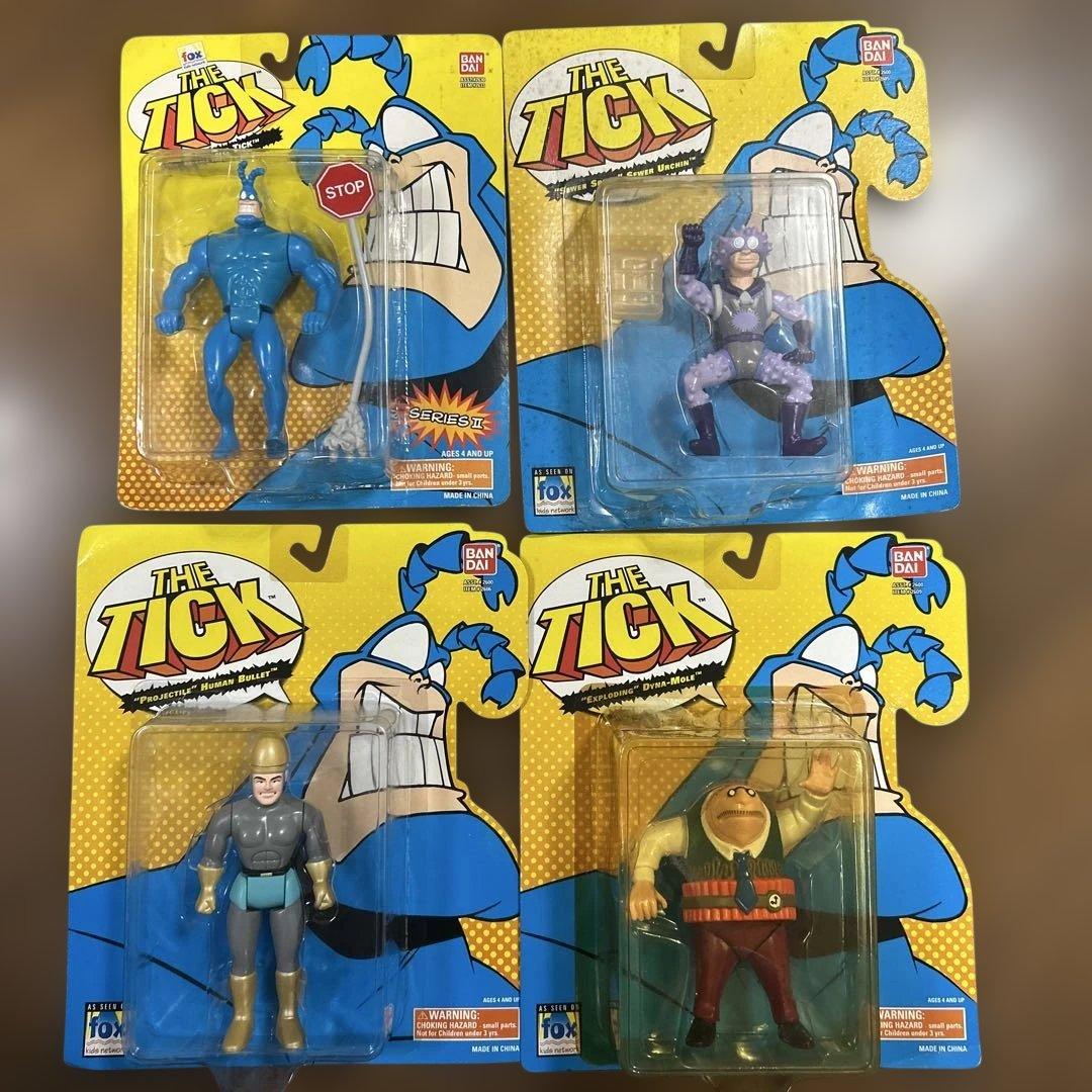The Tick フィギュア 未開封未使用 4体セット The Tick フィギュア 未開封未使用 4体セット 2025年最新】tick