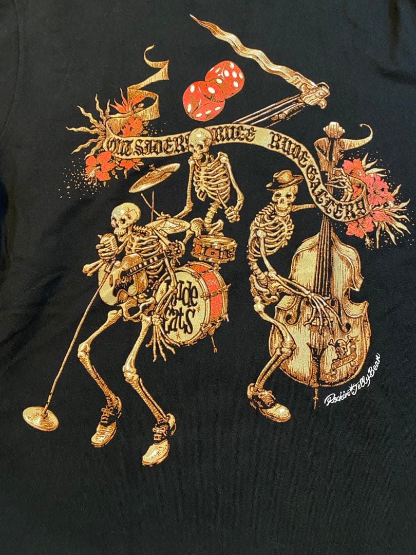 RUDE GALLERY ロッキンジェリービーン エロスティカ Tシャツ