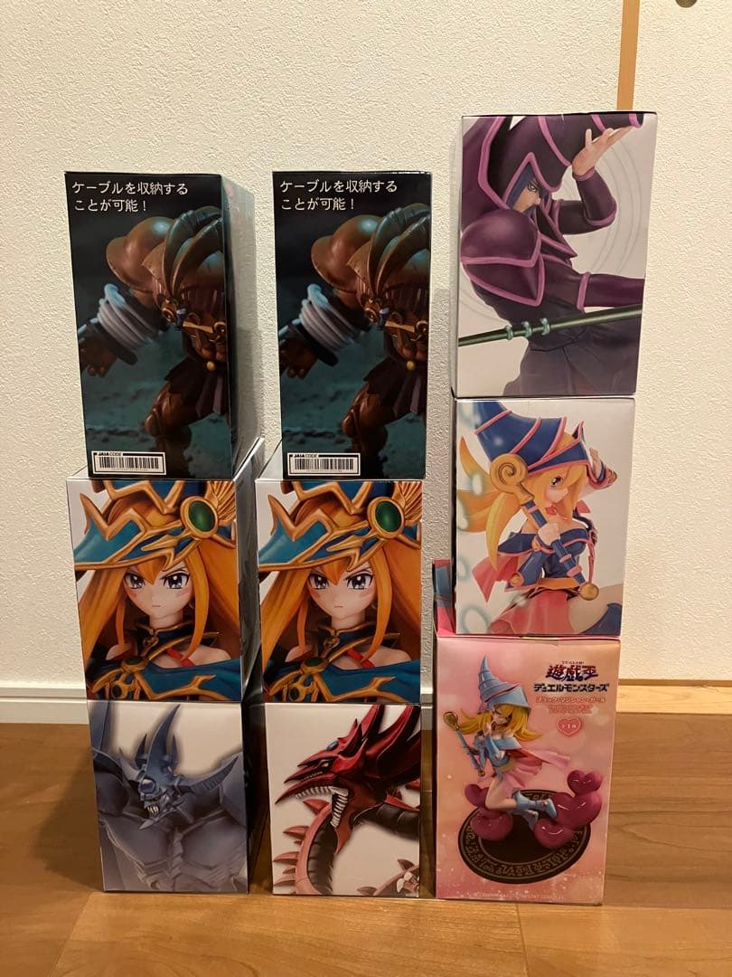 【早い者勝ち】遊戯王デュエルモンスターズ エクゾディアなどフィギュア9体セット