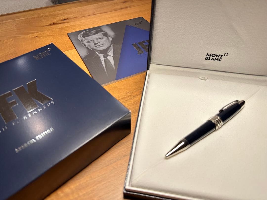 筆記具 MONTBLANC JFK SPECIAL EDITION Montblanc John F. Kennedy Fountain Pen (Great Characters Special