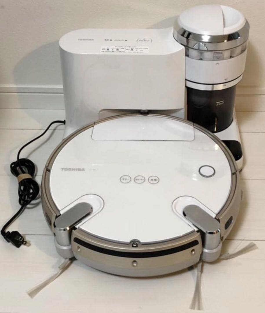 東芝 掃除機 トルネオ ロボ VC-RVS2(W) 東芝 VC-RVS2-W ロボット掃除機