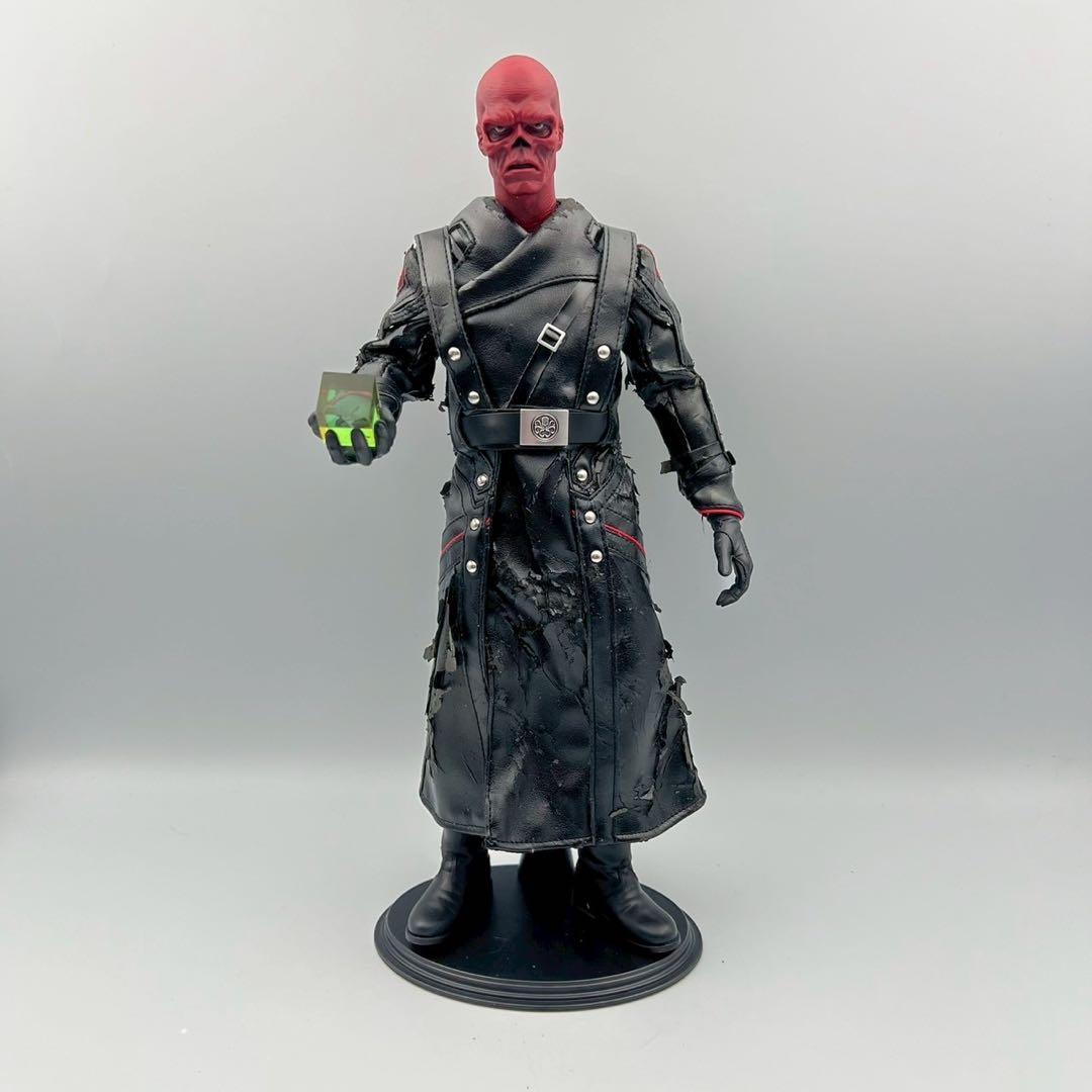 ホットトイズ　1/6　キャプテンアメリカ　レッドスカル　劣化　ジャンク ホットトイズ 1/6 キャプテンアメリカ レッドスカル 劣化 ジャンク