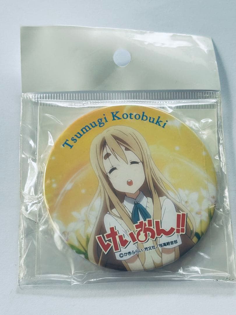 けいおん! 琴吹紬 ムギちゃん 限定デカバッチ 缶バッジ けいおん! 琴吹紬 限定 缶バッジ けいおん! 琴吹紬 ムギちゃん 限定