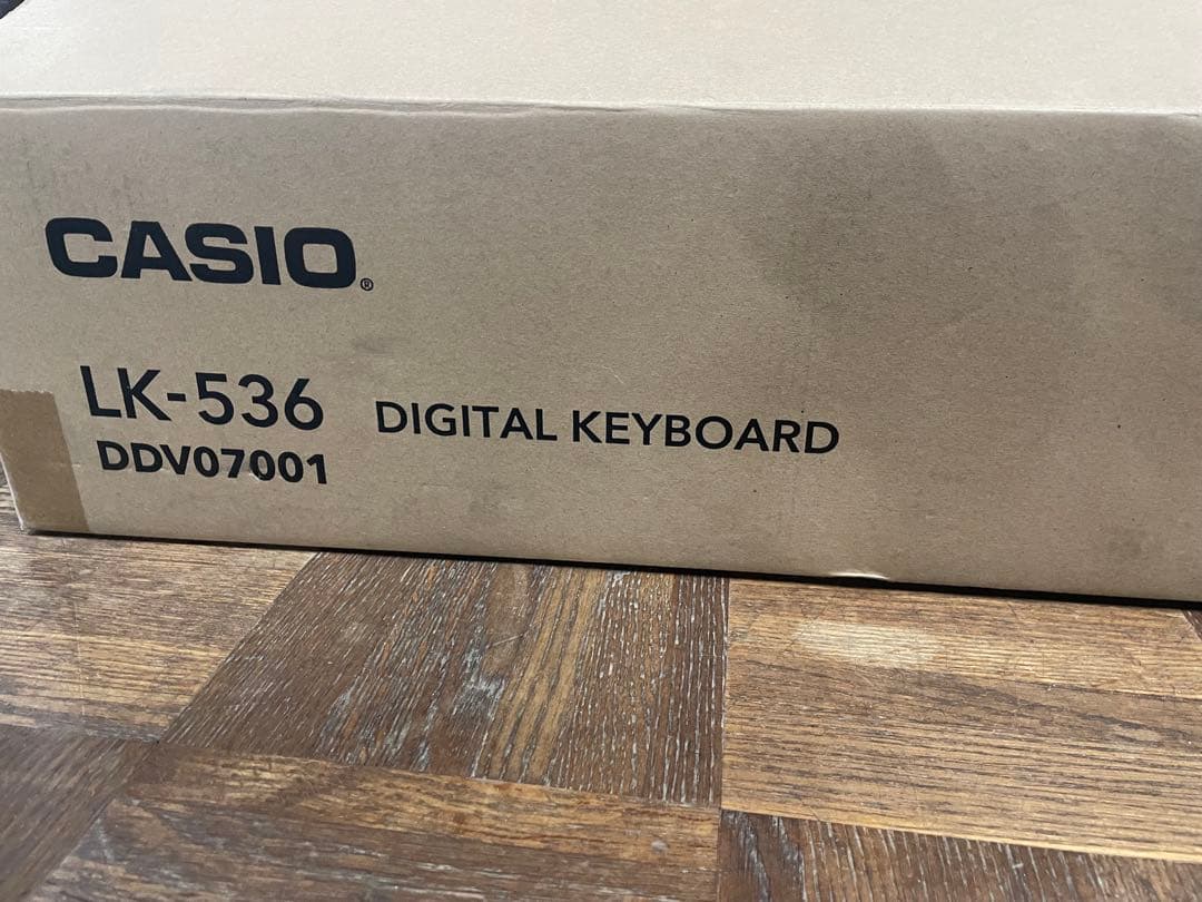 【美品】2023年製CASIO LK-536 キーボード CASIO（カシオ） 楽らくキーボード LK-536 ユーキャンオリジナル CASIO