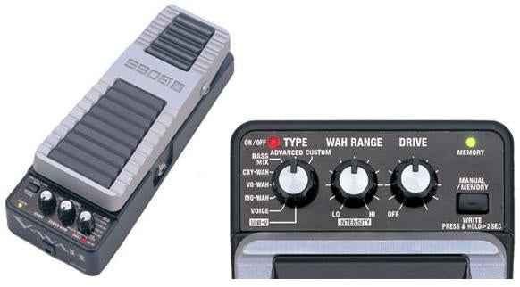 BOSS PW-10 V-WAH ワウペダル ユニバイブ Quick Test - Boss PW-10 V