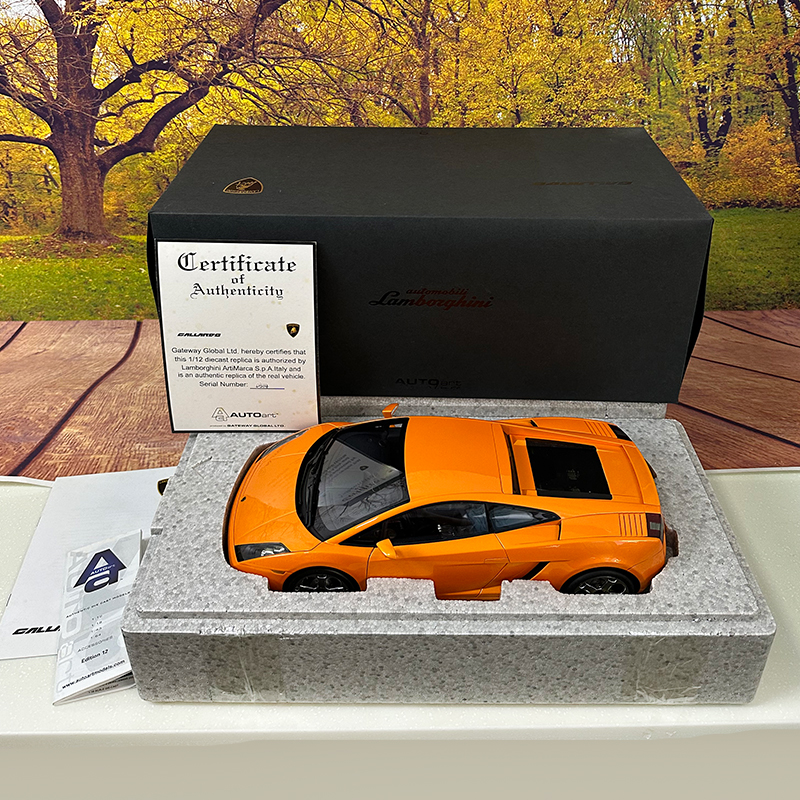 auto art ガヤルド 1/12 シリアルナンバー付 送料込み auto art