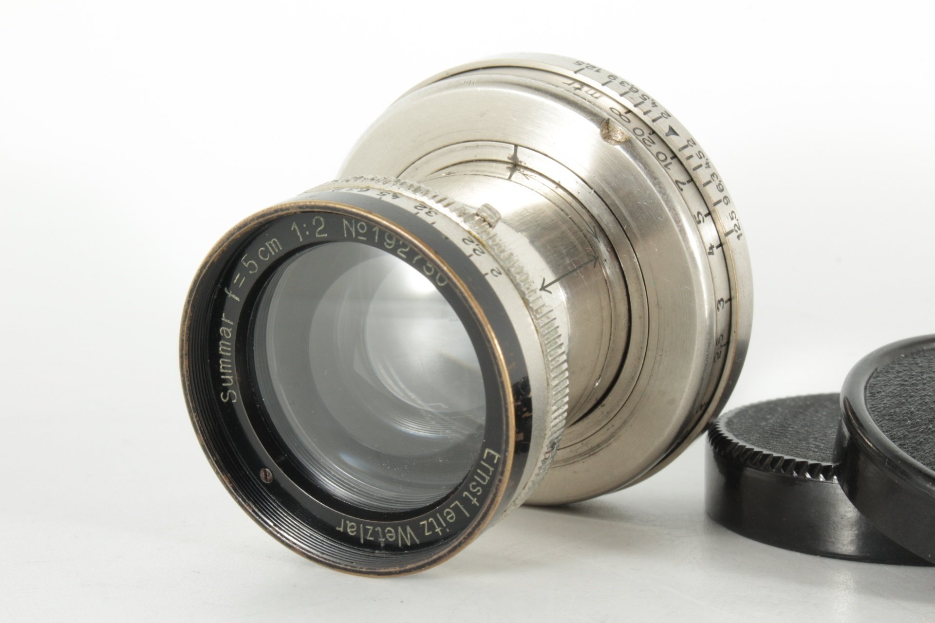 Ernst Leitz Wetzlar Summar 50mm F2 黒塗り版（Black Nickel Version