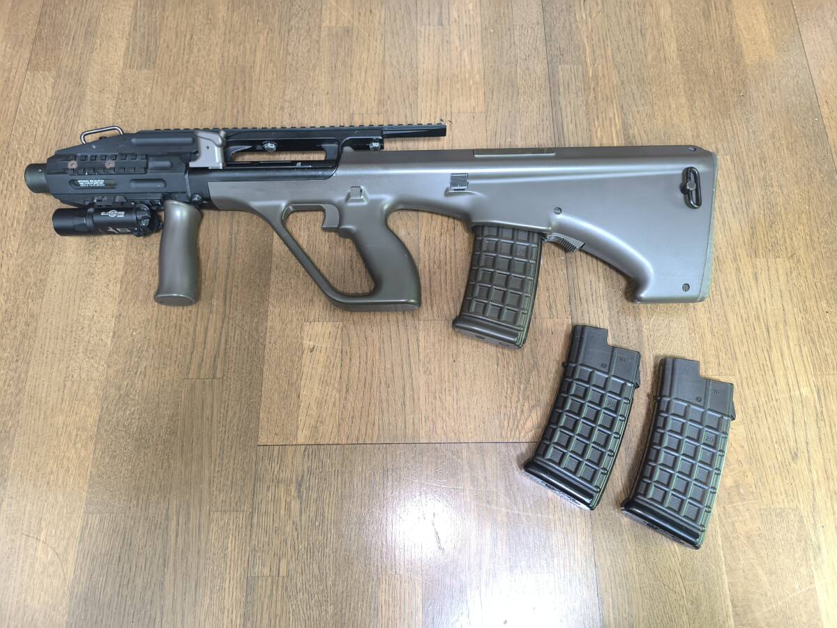 希少パーツ仕様 東京マルイ ステアーAUG バレットカスタム 希少パーツ